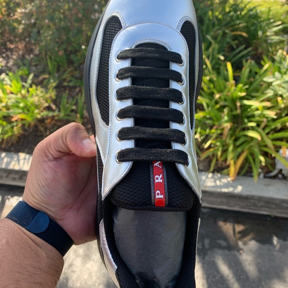 America’s cup leather & technical fabric sneakers - Picture 5 of 6